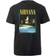 Nirvana Stage Jump T-shirt Unisex - Black