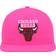 Chicago Bulls Neon Snapback Hat Men - Pink