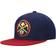 Denver Nuggets Team Two-Tone 2.0 Snapback Hat Men - Navy/Red
