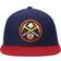 Denver Nuggets Team Two-Tone 2.0 Snapback Hat Men - Navy/Red