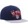 New Jersey Nets Hardwood Classics Gradient Wordmark Snapback Hat Men - Navy/Gray