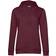 B&C Collection Women's Organic Hoodie - Burgundy