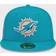 New Era Miami Dolphins Patch Up 1993 Pro Bowl 59FIFTY Fitted Hat - Aqua