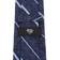 DC Comics Superman Stripe Pattern Silk Tie - Blue