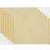 Eco-Friendly Chambray Fine Ribbed 6-pack Bordstablett Guld (48.26x33.02cm)