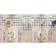 Eco-Friendly Chambray Fine Ribbed 6-pack Place Mat Pink (48.26x33.02cm)