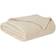 Brooklyn Loom Marshmallow Sherpa Blankets Beige (228.6x172.72cm)