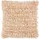 Mina Victory Bohemian Loop Shag Complete Decoration Pillows Beige (50.8x50.8cm)