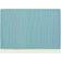 2-Tone Ribbed 6-pack Place Mat Blue (48.26x33.02cm)