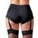 Cottelli Collection Crotchless Briefs with Suspender Straps