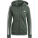 adidas Essentials Fleece 3-Stripes Full-Zip Hoodie - Green Oxide/White