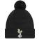 New Era Tottenham Hotspur Iridescent Cuffed Knit Hat with Pom Men - Black