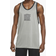 Nike Dri-FIT Basketball Jersey Men - Gray Heather/Black/Black/White