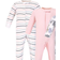 Hudson Hudson Cotton Sleep & Play 3-Pack - Pink Safari (10157731)