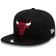 New Era Chicago Bulls Logo 9FIFTY Cap - Black