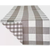 Design Imports Gingham Tablecloth Grey, White (182.88x35.56cm)