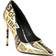 Steve Madden Vala - Gold Newspaper Print