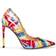 Steve Madden Vala - Red Abstract Print