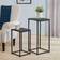 Honey Can Do Square Nesting Table 33x33cm 2pcs