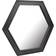 Stonebriar Collection Hexagon Hanging Wall Mirror 23.8x20.7"