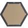 Stonebriar Collection Hexagon Hanging Wall Mirror 23.8x20.7"