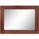 Stonebriar Collection Rustic Rectangular Redwood Wooden Frame Väggspegel 45.7x61cm
