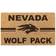 Jardine Nevada Wolf Indoor/Outdoor In This House Sign Board