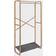 Honey Can Do Bamboo and Canvas Clothes Rack 91.4x167.5cm