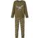 Name It Noos Long Sleeves Nightset - Olive Night