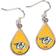 WinCraft Nashville Predators Tear Drop Dangle Earrings