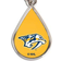 WinCraft Nashville Predators Tear Drop Dangle Earrings