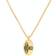 Vivienne Westwood Tag Pendant Necklace - Gold