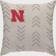 NCAA University of Nebraska Cross Arrow Complete Decoration Pillows Multicolour (45.72x45.72cm)