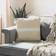 Safavieh Ralen Complete Decoration Pillows White, Beige (40.64x40.64cm)