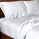 BedVoyage 300 Thread Count Bed Sheet White (287.02x)