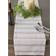 Design Imports Zig Dobby Tablecloth Brown (274.32x35.56cm)