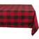 Design Imports Buffalo Check Bordsduk Röd (213.36x152.4cm)