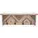 Zimlay Farmhouse 4 Hook Wall Shelf 32"