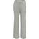 Loose Fitted Rib Trousers - Grey/Light Grey Melange (15222613)