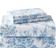 Laura Ashley Vanessa Flannel Bed Linen Blue (203.2x198.12cm)