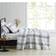 Cottage Classics Plaid Bedspread White (228.6x172.72cm)