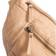 Depeche Oversize Leather Bumbag - Camel