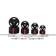 Gorilla Sports Set d'haltères 97,5 Kg (disques plastique à poignées barres)