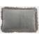 Mina Victory Plush Yarn Shimmer Shag Complete Decoration Pillows Gray (50.8x35.56cm)