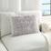 Mina Victory Plush Yarn Shimmer Shag Complete Decoration Pillows Gray (50.8x35.56cm)