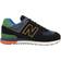 New Balance 574 M - Black with Varsity Green