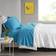 Intelligent Design All Season Bed Sheet Blue (259.08x228.6cm)