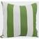 Majestic Home Goods Striped Complete Decoration Pillows Green (50.8x50.8)