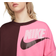 Nike Sportswear Over-Oversized Fleece Dance Sweatshirt Women's - Burgundy Crush/Pinksicle