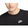 NIKE Sportswear Club Fleece Crew-Neck Sweatshirt Women's - Black/White